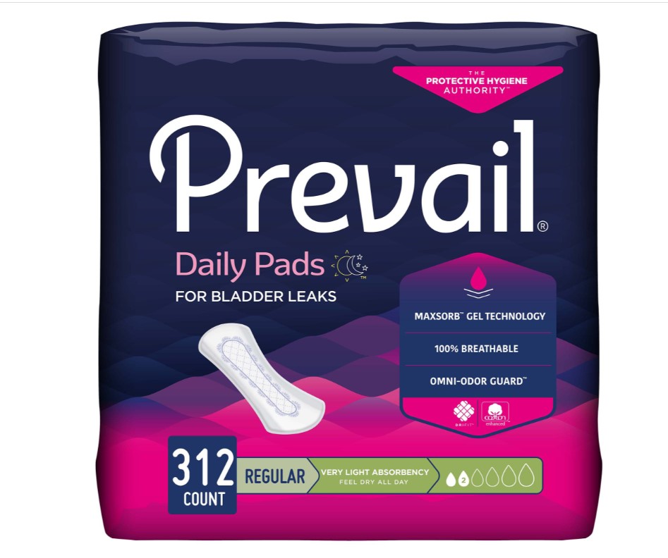 Prevail Pant Liner, Very Light 7.5" 26/bg 12/bg/cs  Image